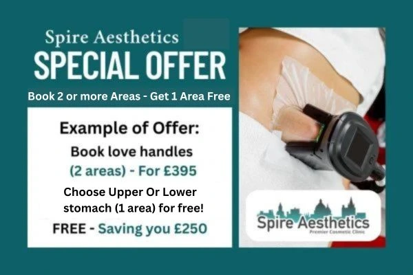 Fat Freezing Promotion Luton from Spire Aesthetics - Book Today!