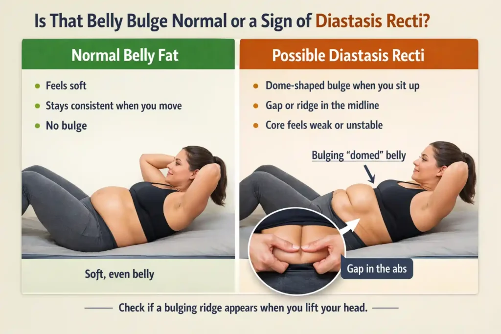 Is That Belly Bulge Normal or a Sign of Diastasis Recti Luton