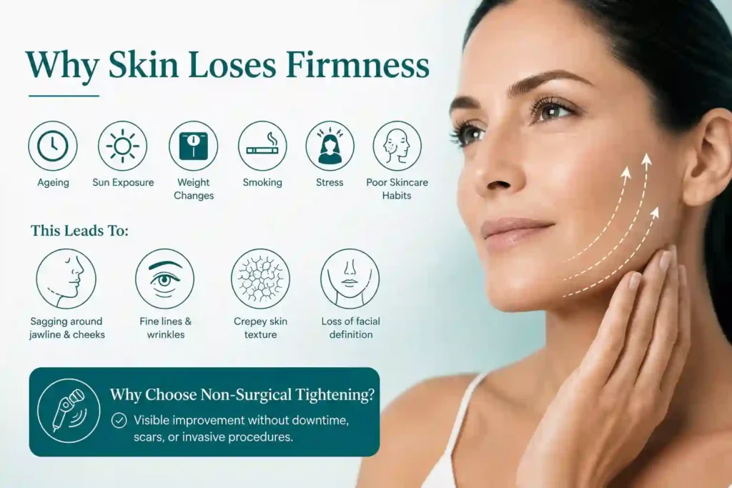 What Makes Skin Lose Firmness and Why Do People Seek Non-Surgical Tightening Luton?