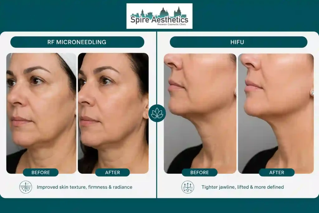 Can RF Microneedling and HIFU Be Combined Luton?