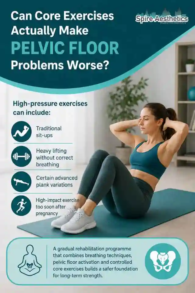 Can Strengthening Your Core Alone Actually Make Pelvic Floor Problems Worse Luton?